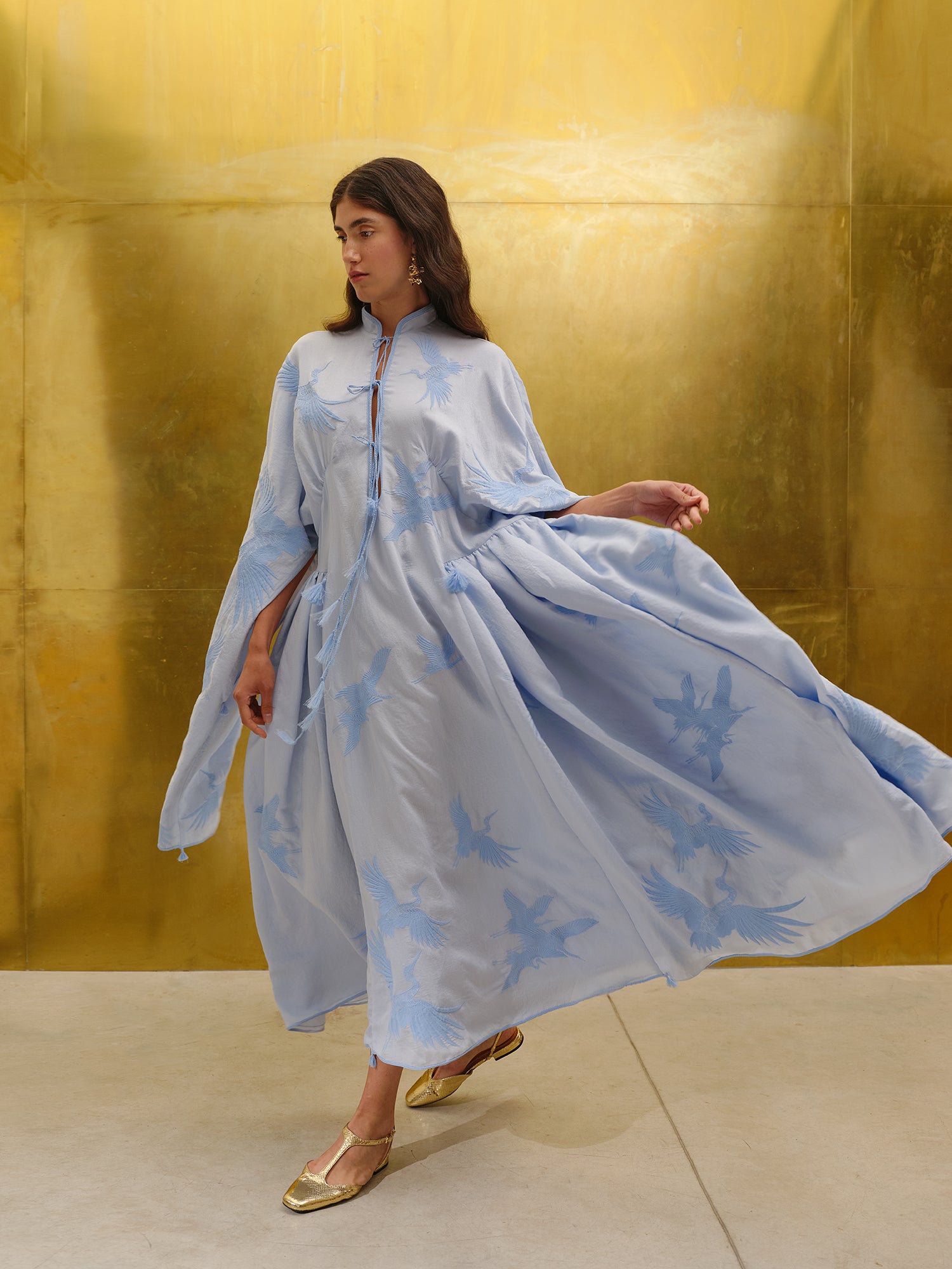 dolce blue dress Dolce & Gabbana Majolica-Print Midi Dress - Blue - 26% Off
