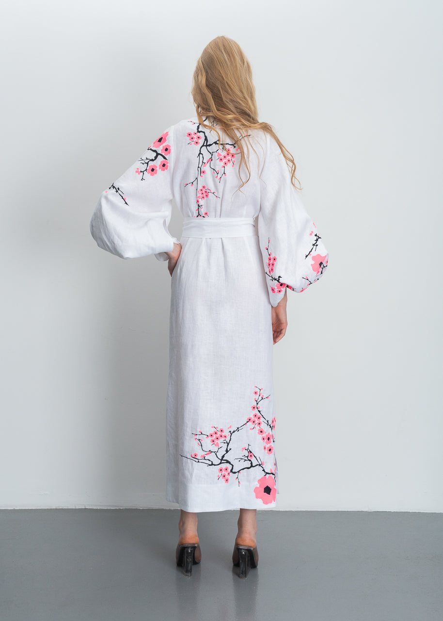 knee length dresses for ladies SAKURA BANDAGE RUFFLE MIDI DRESS IN WHITE – AKIRA