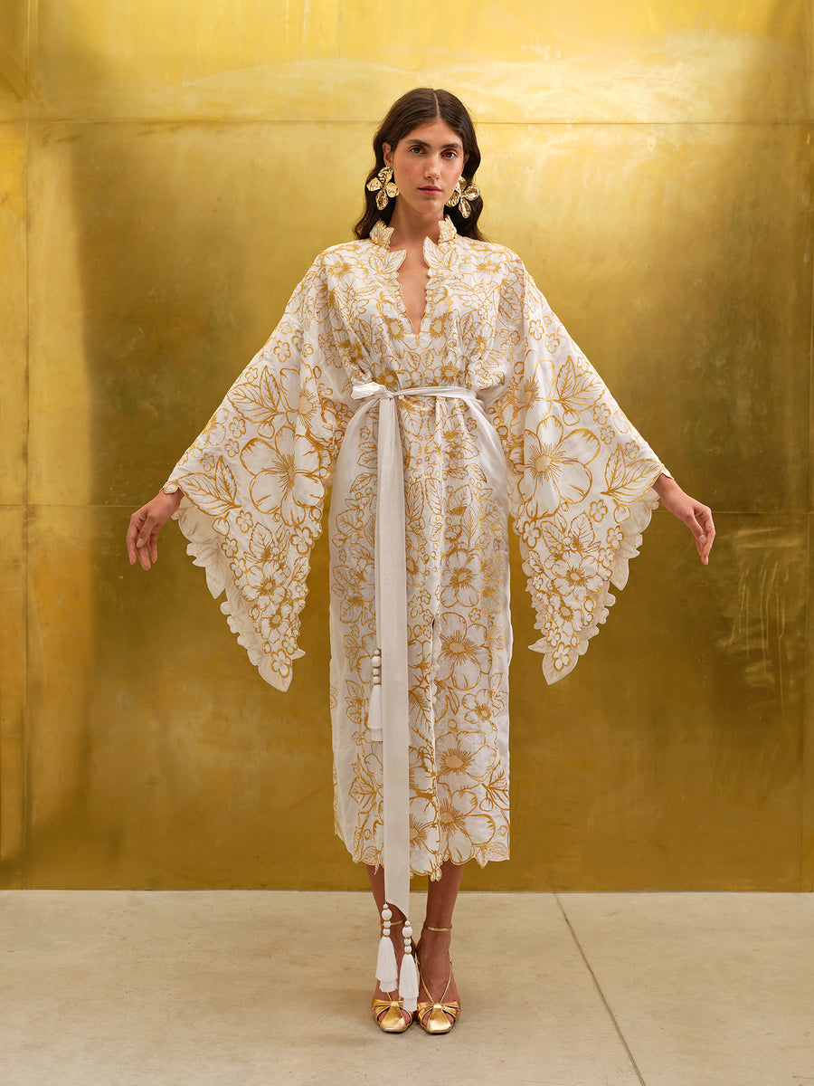 gold lace midi dress ASOS DESIGN embellished midi dress with sheer lace lining in mustard